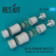 Su-34 exhaust nozzles (for Trumpeter Kit) 1/72 Reskit RSU72-0006