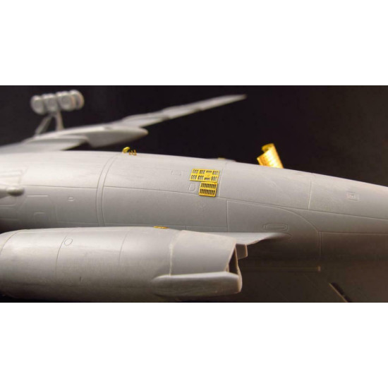 Detailing set for aircraft Tu-154 (Zvezda) 1/144 Metallic Details MD-PE14402