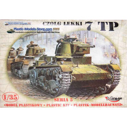 7 TP Polish Light Tank (Single Turret) 1/35 Mirage Hobby 35301