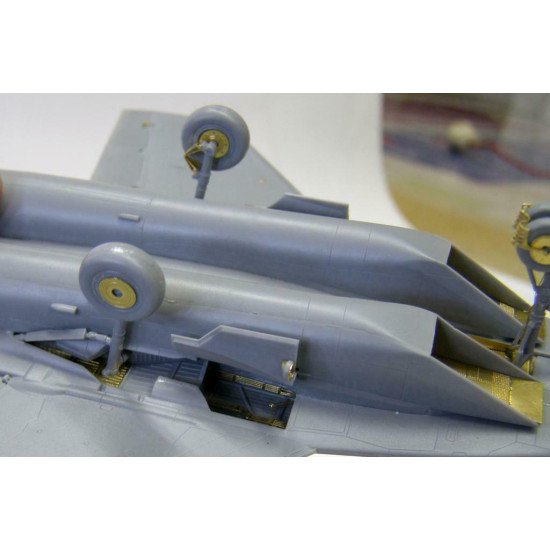 Detailing set for MiG-29 (Zvezda) 1/72 Metallic Details MD7206