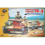 POLISH TANKIETKA TK-3 with FK GUN 20mm (incl.interiores) 1/35 RPM 35032