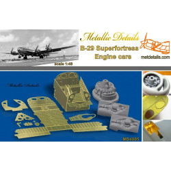 Detailing set B-29 Superfortress Engine cars 1/48 Metallic Details MD4805