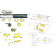 Detailing SR-71 Blackbird Grides and jet nozzles 1/48 Metallic Details MD4816