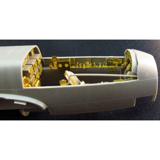 Detailing set for aircraft model Ju-88 Interior 1/48 Metallic Details MD4819