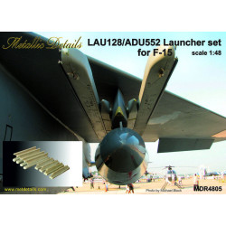 LAU-128/ADU-552 Launcher set for F-15 1/48 Metallic Details MDR4805