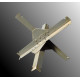Photo-etched set Czech hedgehog 1/35 Metallic Details MD3502