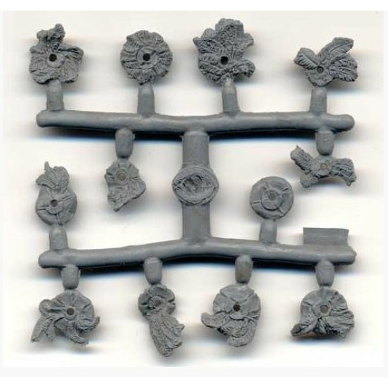 LANDSKNECHTS XVI-XVII CENTURY SET 2 PLASTIC MODEL KIT 1/72 DDS 72004