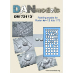 MASK FOR AN-12 FOR RODEN KIT 1/72 DAN MODELS 72113