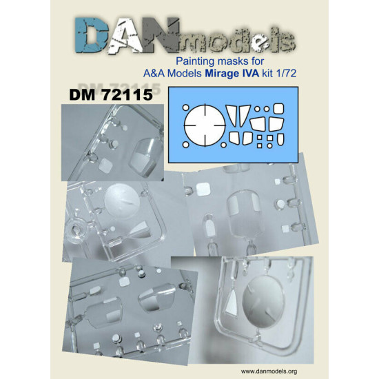 PAINTING MASKS FOR MODEL FW-189 ( ICM 72291-72294 ) 1/72 DAN MODELS 72115