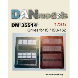 GRILLES 1/35 FOR PANTHER D/A, WWII 1/35 DAN MODELS 35514