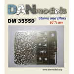 PHOTO ETCHING TRACES FROM TIRES AND BOOTS ON CONCRETE 1/35 DAN MODELS 35550