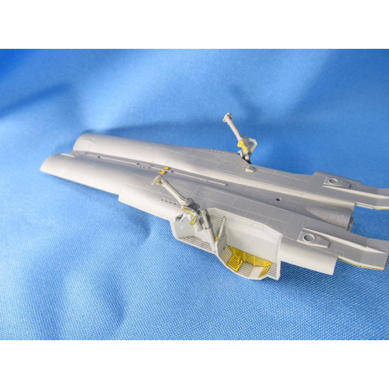 Detailing Set MiG-25 Wheel bays 1/72 Metallic Details MD7212