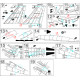 Detailing Set for MiG-25 Exterior 1/72 Metallic Details MD7213