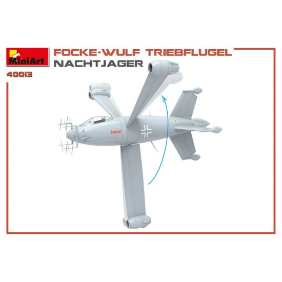 Miniart 40013 - 1/35 FOCKE WULF TRIEBFLUGEL NACHTJAGER Model kit