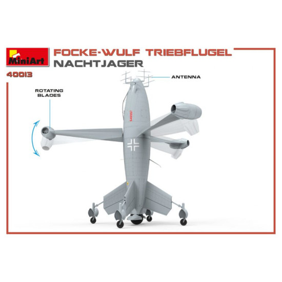 Miniart 40013 - 1/35 FOCKE WULF TRIEBFLUGEL NACHTJAGER Model kit