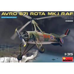 Us Stock Miniart 41008 Avro 671 Rota Mk.i Raf Plastic Models Kit 1/35 Scale