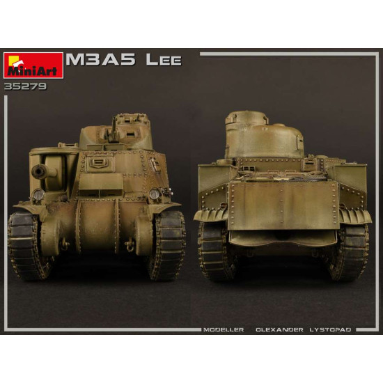 Miniart 35279 - 1/35 American medium tank M3A5 Lee Plastic Model Kit