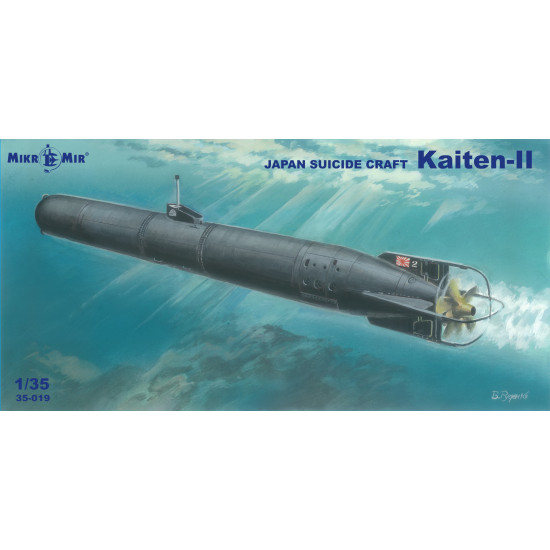 Kaiten-II japan suicide torpedo 1/35 MICRO MIR 35-019