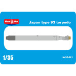 Micro Mir 35-021 - 1/35 MM 35-021 Japan type 93 torpedo, scale plastic model kit