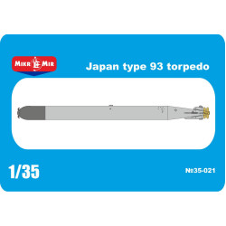 Micro Mir 35-021 - 1/35 MM 35-021 Japan type 93 torpedo, scale plastic model kit