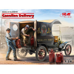 ICM 24019 - 1/24 Gasoline Delivery, Model T 1912 Delivery Car , scale model kit