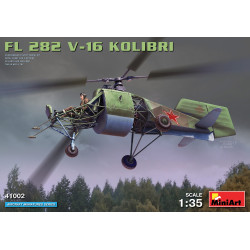 Miniart 41002 - 1/35 Helicopter Fl 282 V-16 KOLIBRI Scale Plastic Model Kit