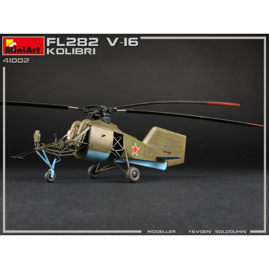 Miniart 41002 - 1/35 Helicopter Fl 282 V-16 KOLIBRI Scale Plastic Model Kit