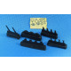 Metallic Details MDR4842 - 1/48 - MDR4842 Su-35. Antennas