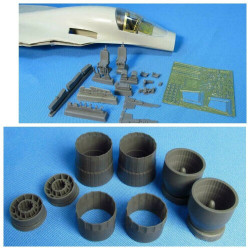 Metallic Details MDR4844 - 1/48 - MDR4844 Su-34. Jet nozzles