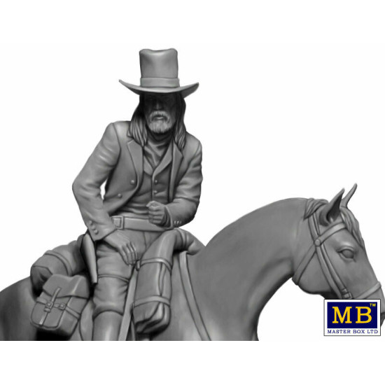 Master Box 35204 - 1/35 Gentleman Jim Jameson - Hired Gun. Gunslinger series.