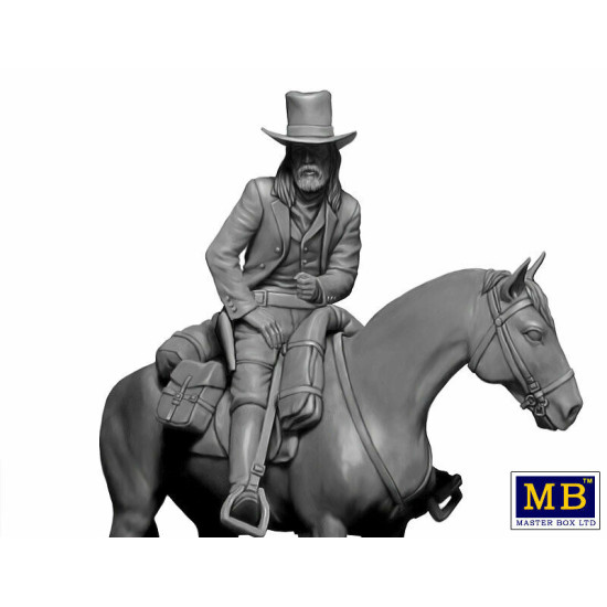 Master Box 35204 - 1/35 Gentleman Jim Jameson - Hired Gun. Gunslinger series.