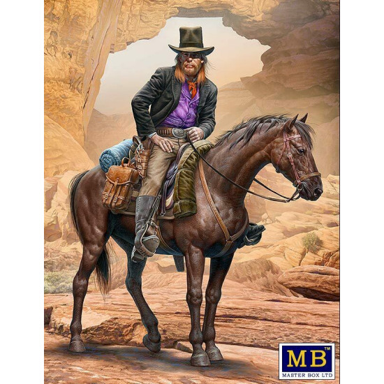 Master Box 35204 - 1/35 Gentleman Jim Jameson - Hired Gun. Gunslinger series.