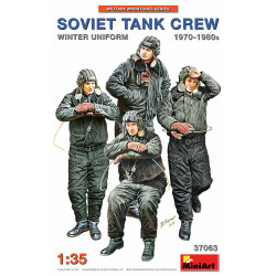 Miniart 37063 - 1/35 Soviet Tank Crew 1970-80s in Winter Uniform