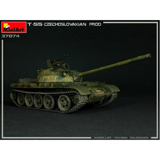 Miniart 37074 - 1/35 Tank T-55 (Czechoslovak Production)