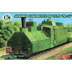UMT 680 - 1/72 scale - Armored Locomotive Type 