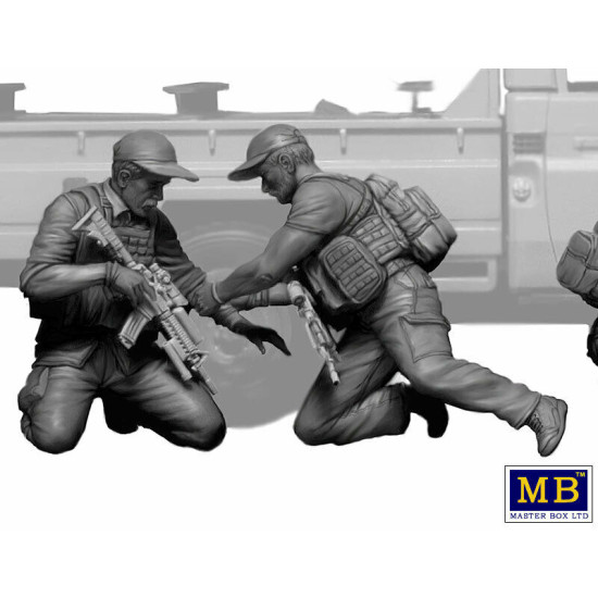 Master Box 35207 - 1/35 Danger Close Special Operations Team Present Day