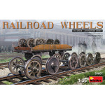 Miniart 35607 - 1/35 Set of railway wheels Scale Plastic Model Kit