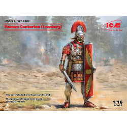 ICM 16302 -1/16 Roman Centurion (I century) scale plastic model kit new figure