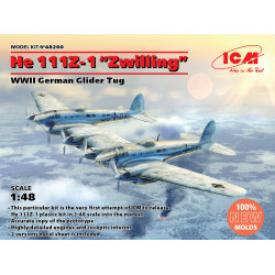 ICM 48260 - 1/48 He 111Z-1 “Zwilling”, WWII German Glider Tug Plastic model