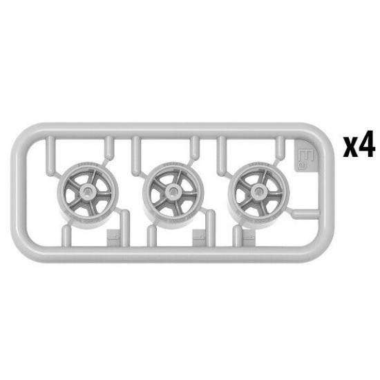 Miniart 35220 -1/35 M3/M4 ROADWHEELS SET. WELDED TYPE AND PRESSED TYPE