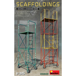 Miniart 35605 - SCAFFOLDINGS building accessories
