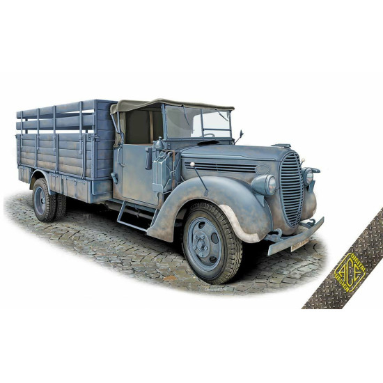 ACE 72575 - 1/72 - G917T 3t German Cargo truck (simplified cab) model