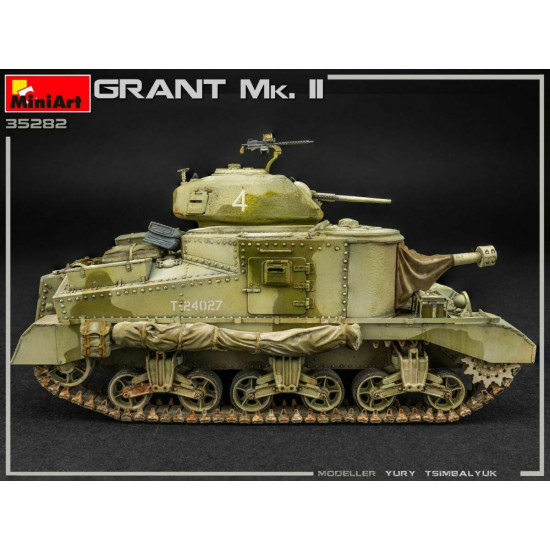 Miniart 35282 - 1/35 American medium tank GRANT Mk. II Plastic Model Kit