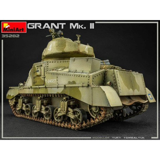 Miniart 35282 - 1/35 American medium tank GRANT Mk. II Plastic Model Kit