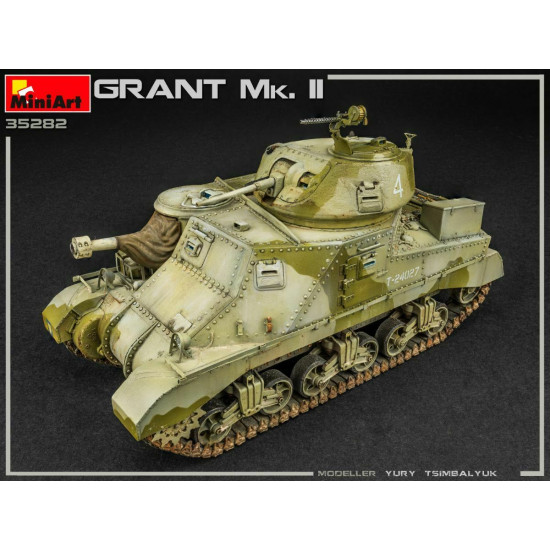 Miniart 35282 - 1/35 American medium tank GRANT Mk. II Plastic Model Kit