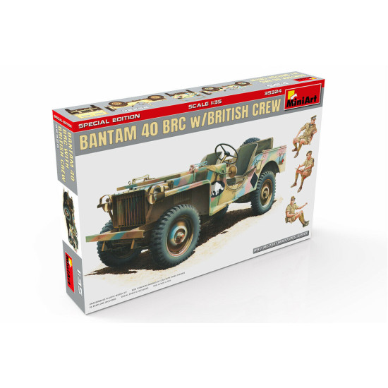 Miniart 35324 - 1/35 BANTAM 40 BRC w/BRITISH CREW. SPECIAL EDITION