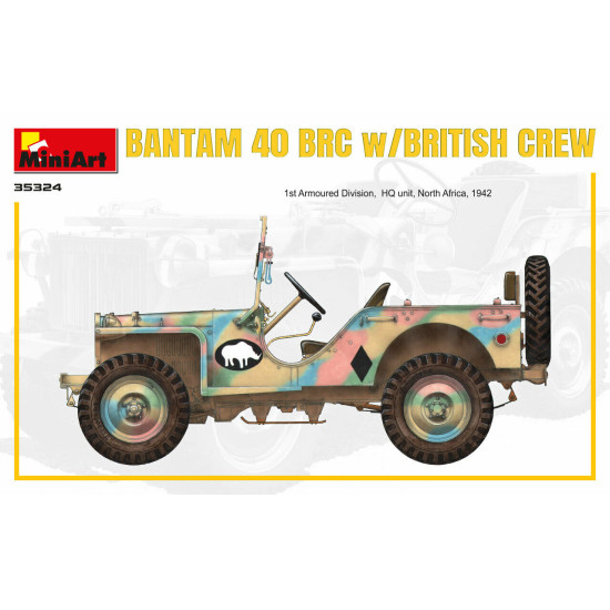 Miniart 35324 - 1/35 BANTAM 40 BRC w/BRITISH CREW. SPECIAL EDITION