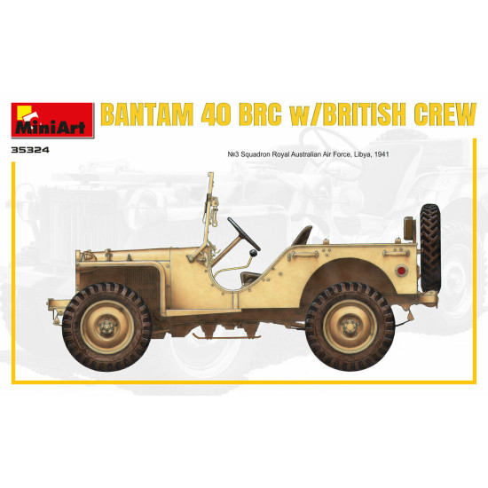 Miniart 35324 - 1/35 BANTAM 40 BRC w/BRITISH CREW. SPECIAL EDITION