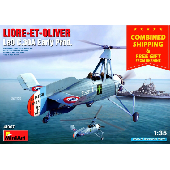Miniart 41007 - 1/35 LIORE-ET-OLIVER LeO C.30A Early Production Models Kit