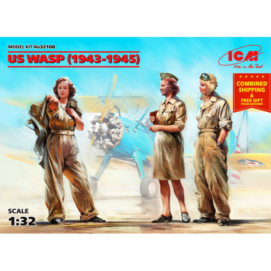 ICM 32108 - 1/32 US WASP (1943-1945) (3 figures)